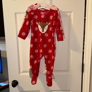 Carters Fleece footed pajamas